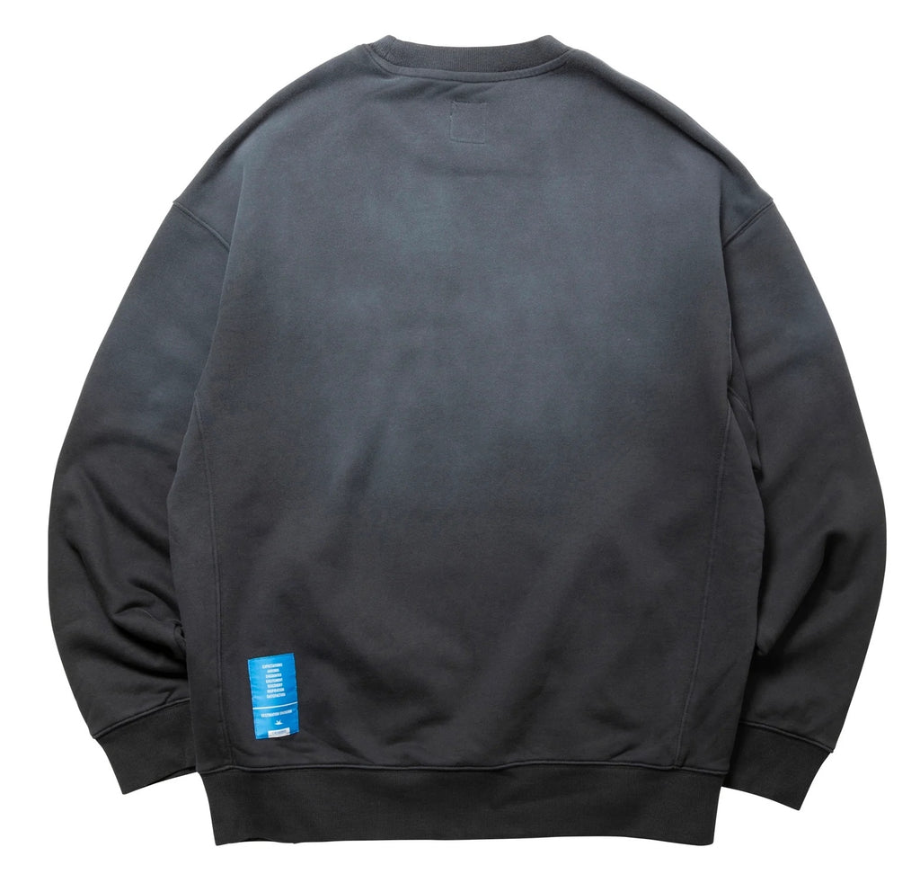 HEAVY WEIGHT CREWNECK WASHED BLACK