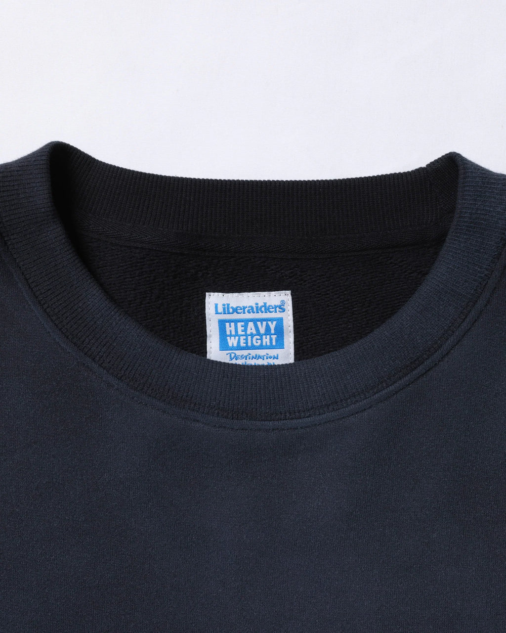 HEAVY WEIGHT CREWNECK WASHED BLACK