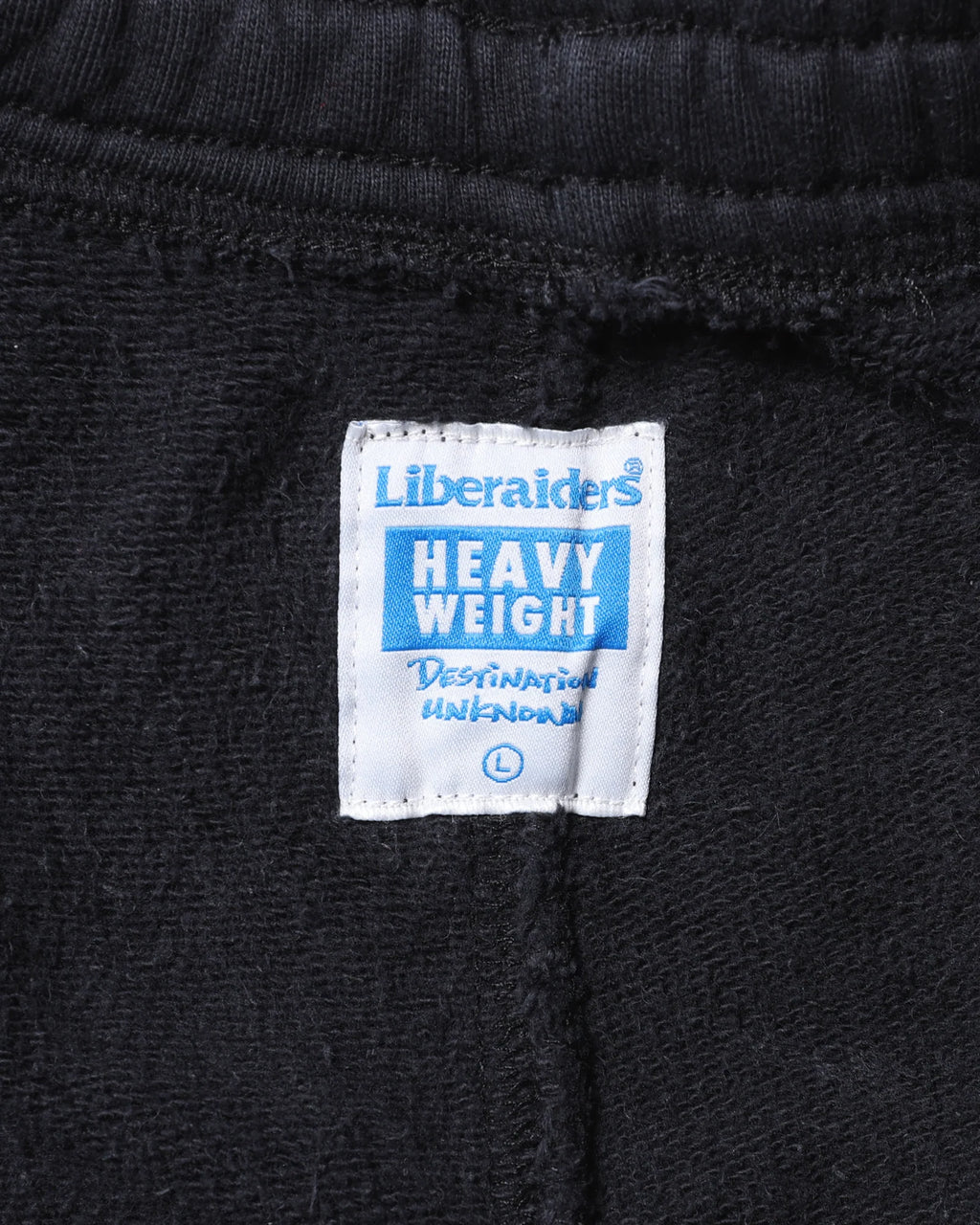HEAVY WEIGHT SWEAT PANTS WASHED BLACK