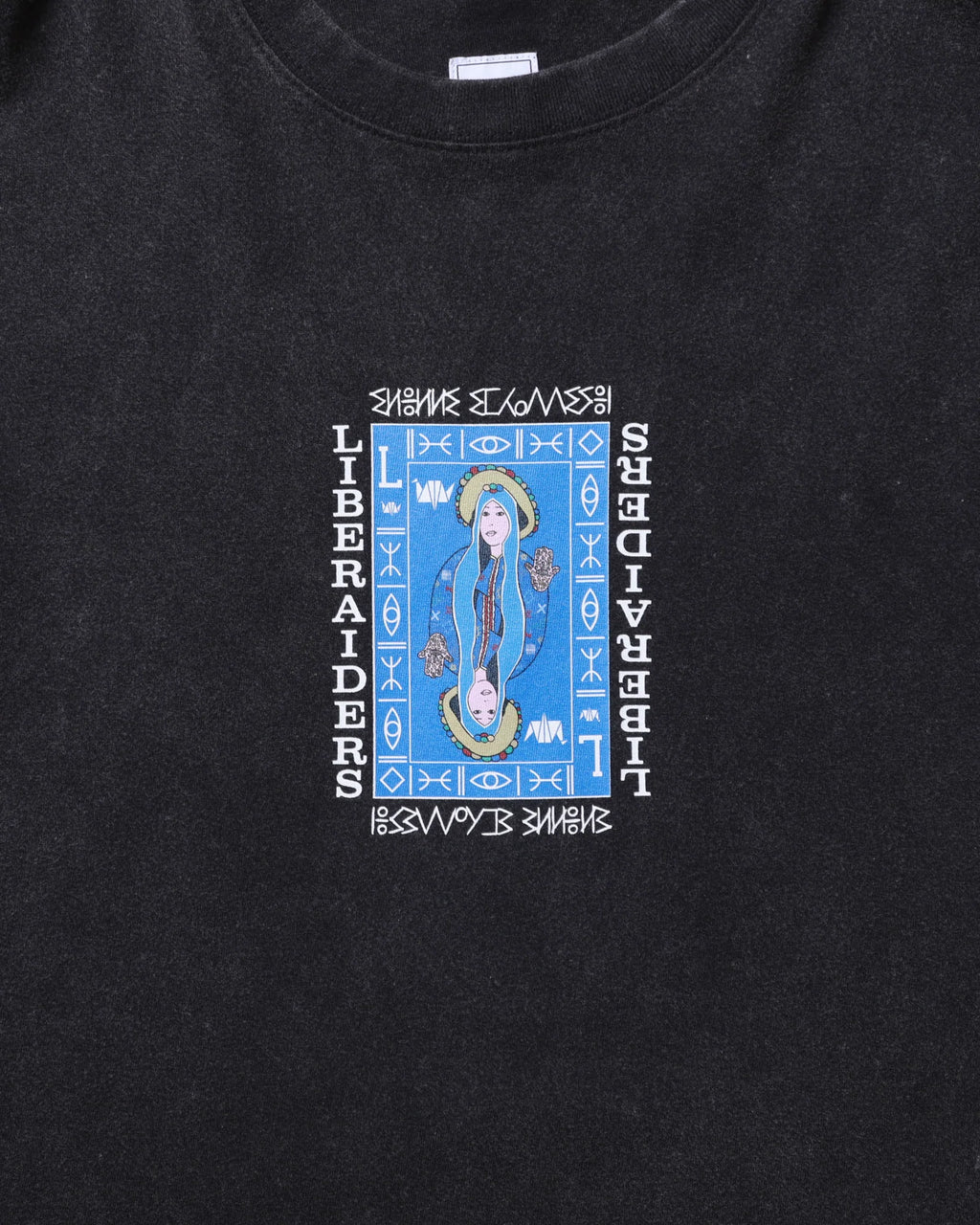 QUEEN LOGO TEE BLACK